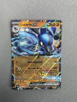 Pokemon TCG Lucario Ex 051/131 - Prismatic Evolutions FULL ART MINT MT - Image 1