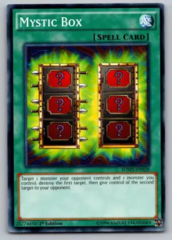 Mystic Box SDMY-EN028 Common Structure Deck: Yugi Muto Yu-Gi-Oh 1st Edition NM - Image 1
