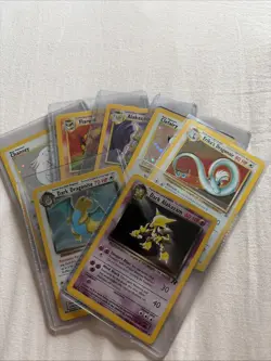 Selection of Holo Pokemon TCG Cards Various Sets - Image 1