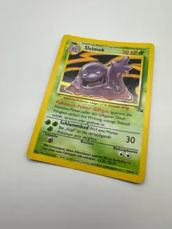 Pokemon Karte TCG Sleimok 13/62 Fossil Holo Rare Vintage WOTC GD Deutsch - Image 2