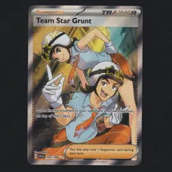 Team Star Grunt 242/198 Scarlet & Violet Base Set Ultra Rare Pokemon TCG NM 🔥 - Image 1
