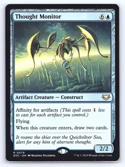 Thought Monitor 79 Rare Commander: Edge of Eternities Magic: The Gathering NM - Image 1