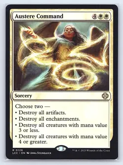 Austere Command 126 Commander: The Lost Caverns of Ixalan MTG NM - Image 1