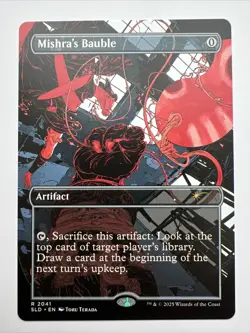 Mishra's Bauble MTG Secret Lair Ultimate Pencil Rare NM x1 - Magic Card - Image 1