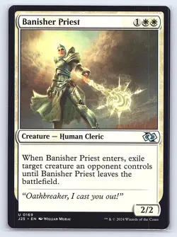 Banisher Priest 169 Uncommon Foundations Jumpstart Magic: The Gathering NM - Image 1