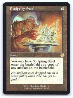 Sculpting Steel 50 The Brothers' War: Retro Frame Artifacts MTG LP - Image 1