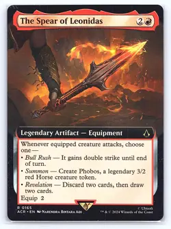 The Spear of Leonidas (Extended Art) 165 UB: Assassin's Creed MTG LP - Image 1