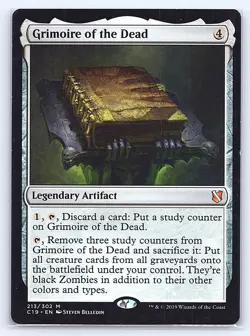 Grimoire of the Dead 213 Mythic Commander 2019 Magic: The Gathering LP - Image 1