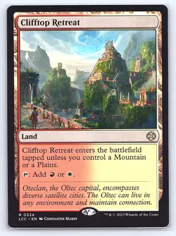 Clifftop Retreat 324 Commander: The Lost Caverns of Ixalan MTG LP - Image 1