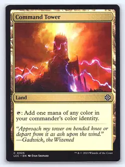 Command Tower 325 Commander: The Lost Caverns of Ixalan Magic: The Gathering LP - Image 1