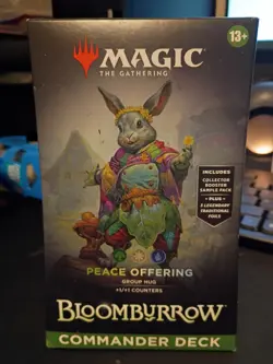MTG Bloomburrow: Peace Offering Commander Deck New Sealed - Image 1
