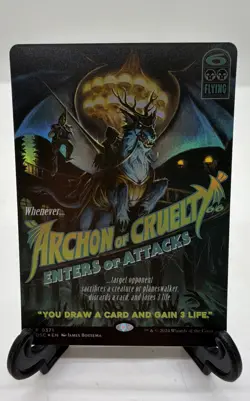 Archon of Cruelty (Showcase) Commander: Duskmourn: House of Horror Foil - Image 1