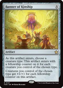 Banner of Kinship [FDN - 127] NM - Image 1