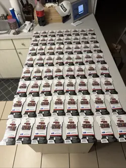 64 qty Pokemon Destined Rivals sleeved sealed packs. - Image 2