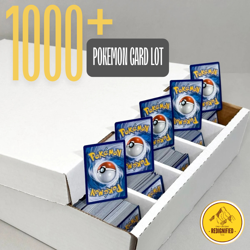 Pokemon Card Bulk Lot of 1000+ | Commons, Uncommons and Rares with No Energies! - Image 1