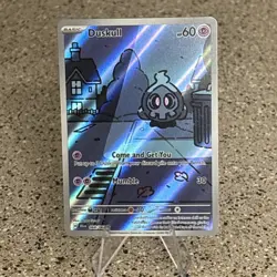 Pokemon Duskull 068/064 Shrouded Fable Illustration Rare Holo English 2024 60 HP - Image 1