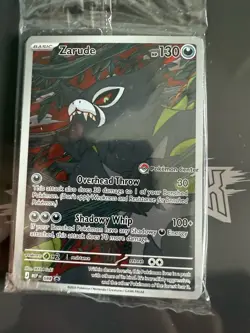 Pokemon TCG Zarude MEP 088 Pokemon Center Promo - Sealed - Pitch Black - Image 1