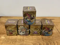 Pokemon TCG Stacking Tin 2024 X5 Art Set Dragon Type (15 Booster Packs) - Sealed - Image 4