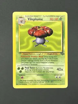 NM Vileplume Non Holo Jungle 31/64 Jungle Pokemon Card - Image 3