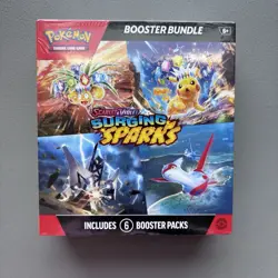 Pokemon TCG Surging Sparks Booster Bundle 6 Packs New Sealed - Image 1