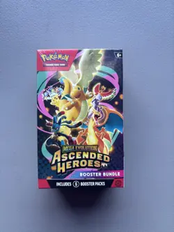 Pokemon TCG Mega Evolution Ascended Heroes Booster Bundle Box 6 Packs Sealed NEW - Image 1