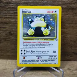 Pokemon Jungle Snorlax 11/64 Holo Rare 1999 – LP / NM - Holo WOTC Card - Image 2
