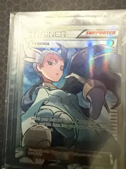 Pokemon Company Winona 108/108 Roaring Skies Ultra Rare Full Art Holo NM - Image 2