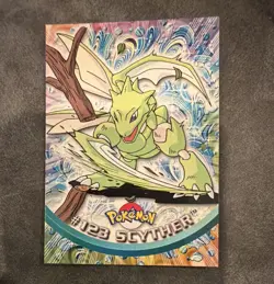Topps Scyther #123 Pokemon Topps Trading Cards Promo EN - Image 1