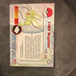 Topps Scyther #123 Pokemon Topps Trading Cards Promo EN - Image 2