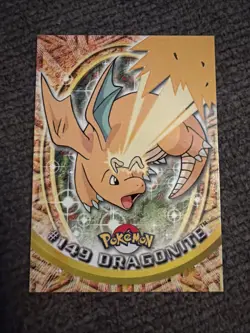Topps Pokemon Dragonite #149 Blue Logo Non-Holo TV Animation Edition - Image 1