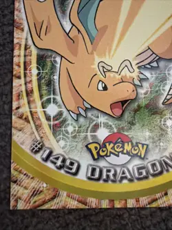 Topps Pokemon Dragonite #149 Blue Logo Non-Holo TV Animation Edition - Image 5