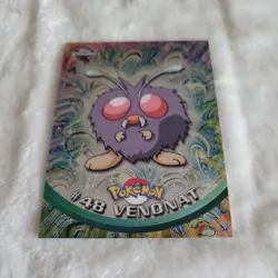 2000 Topps Chrome Pokemon Foil #48 Venonat - Image 1