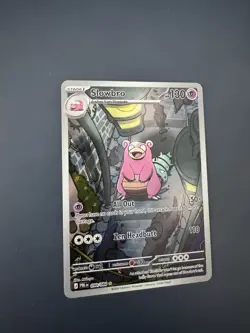 Pokemon Slowbro 090/084 - Pitch Black - IR Holo Full Art - Image 2