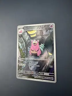 Pokemon Slowbro 090/084 - Pitch Black - IR Holo Full Art - Image 3