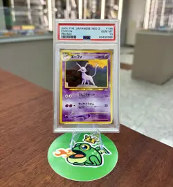 2000 Pokemon Espeon Neo 2 Promo Japanese #196 PSA 10 GEM MINT Vintage - Image 3