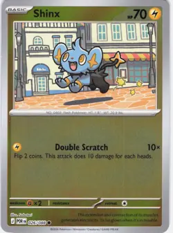 Shinx Perfect Order 026/088 Reverse Holo Pokemon TCG NM - Image 1