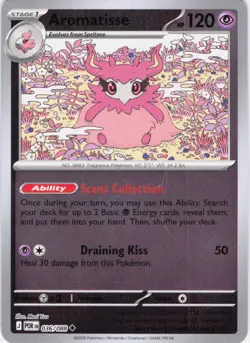 Aromatisse Perfect Order 036/088 Reverse Holo Pokemon TCG NM - Image 1