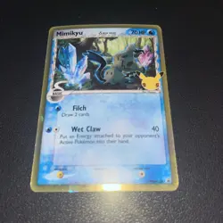 Pokemon TCG Mimikyu SWSH136 Holo Promo Delta Species English 70 HP - Image 2