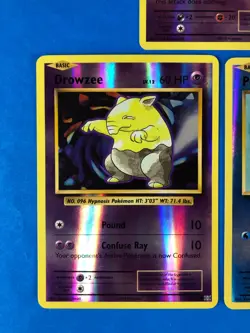 Pokemon XY Evolutions Reverse Holo 5 Card LOT Haunter, Drowzee, Poliwag, Rattata - Image 4