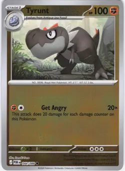 Tyrunt Perfect Order 044/088 Reverse Holo Pokemon TCG NM - Image 1