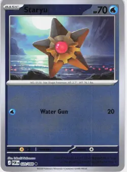 Staryu Perfect Order 020/088 Reverse Holo Pokemon TCG NM - Image 1