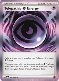 Telepathic Psychic Energy Perfect Order 088/088 Holo Pokemon TCG NM - Image 1