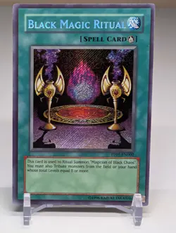 Black Magic Ritual PP01-EN002 Secret Rare Holo Premium Pack NM - Image 1