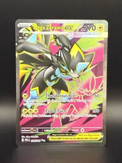 Mega Zeraora Ex 098/084 Pokemon TCG - Pitch Black - Full Art / Ultra Rare - NM/M - Image 1