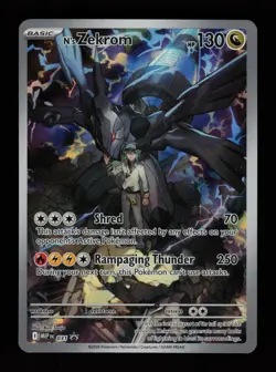 N's Zekrom 031 Holo Promo ME: Mega Evolution Promo Pokemon Cards - Image 1