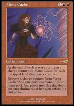 Mana Cache - Medium Play MTG Nemesis - Image 1