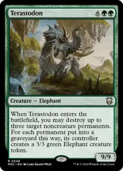 Terastodon - Light Play MTG Commander: Modern Horizons 3 - Image 1