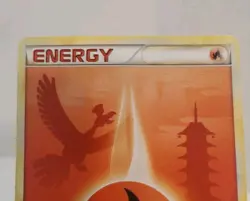 Pokemon HeartGold SoulSilver 116/123 Fire Energy LP+ - Image 2