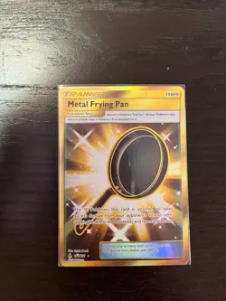 Metal Frying Pan 144/131 Forbidden Light Gold Secret Rare Holo Pokemon Card NM/M - Image 1