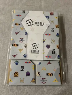 Gundam Card Game Storage Box & Resource Card Set ENGLISH EVX07 - Image 1